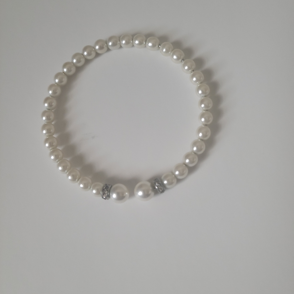 Faux Pearl Bracelet